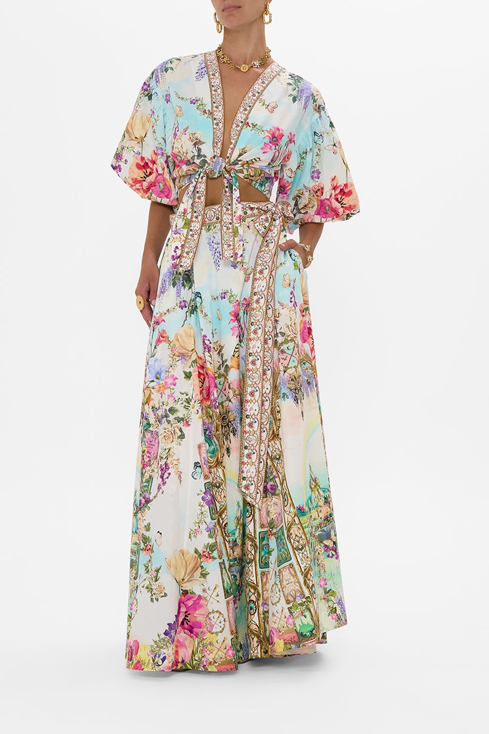 MAXI WRAP SKIRT - 4