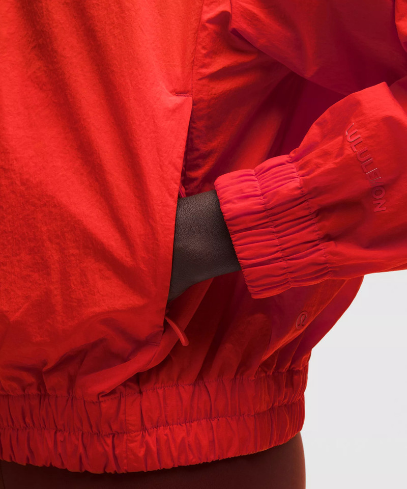 Lightweight Pleated Track Jacket 5