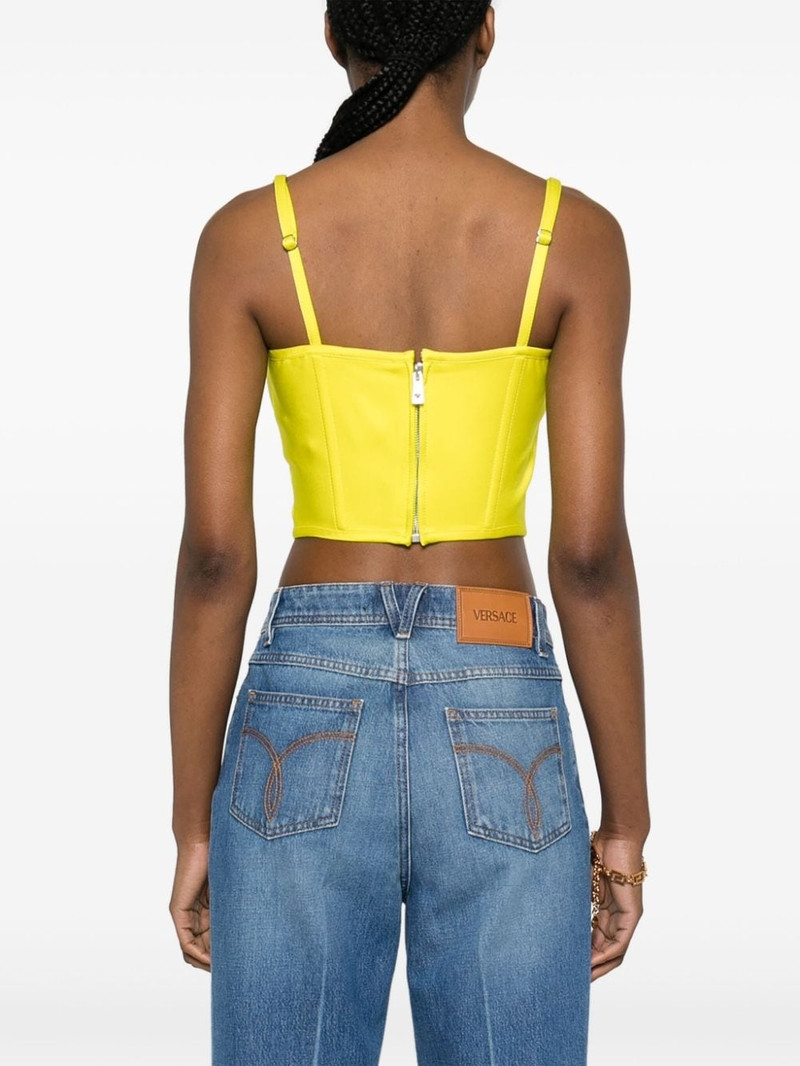 Medusa '95 satin corset top 4