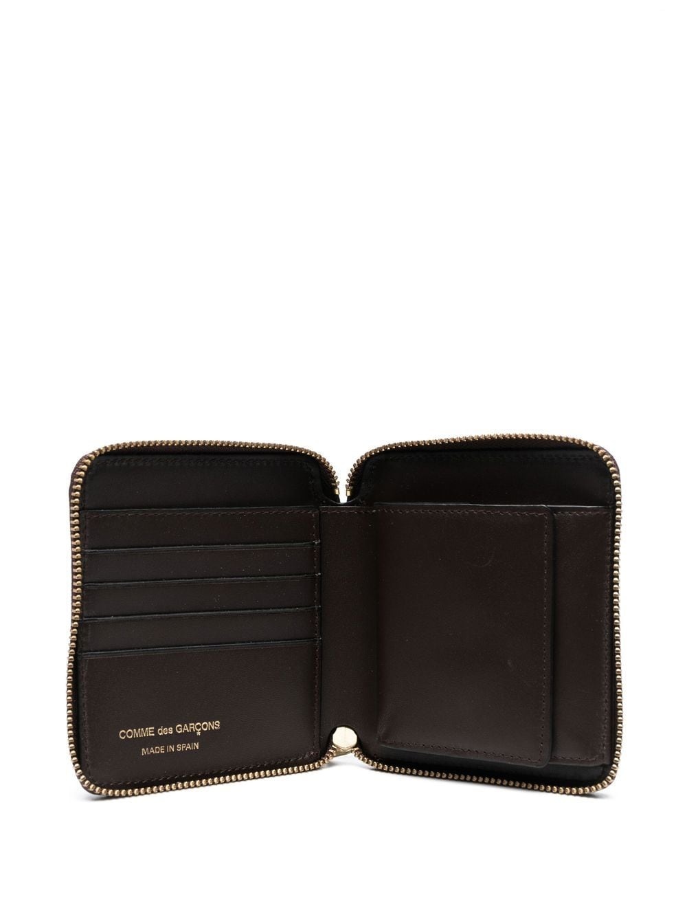 zipped leather cardholder - 3