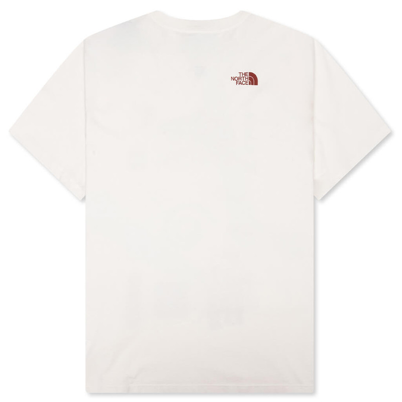 The North Face INDIGO ILLUSION REGULAR S/S TEE - WHITE DUNE outlook