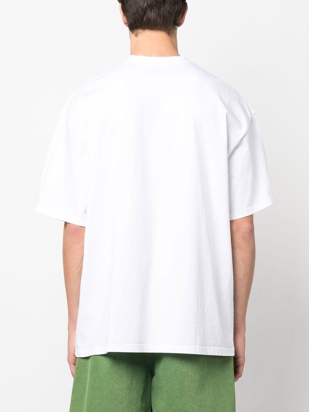 slogan-print cotton T-shirt - 4