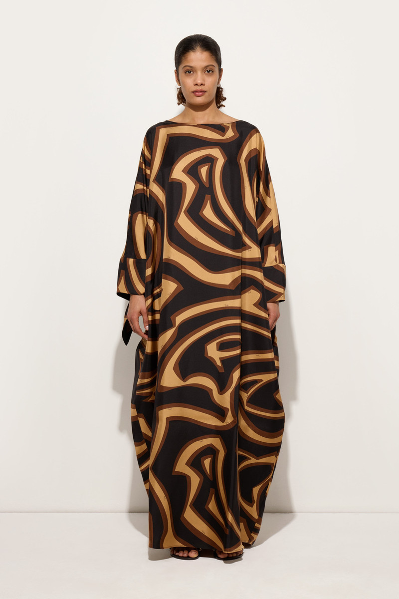 PUCCI LABIRINTO PRINT LONG KAFTAN outlook