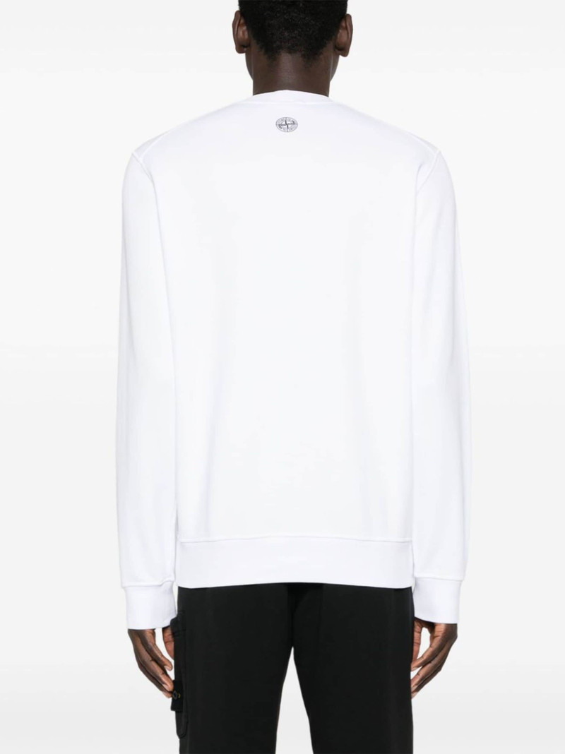 logo-print cotton sweatshirt 4