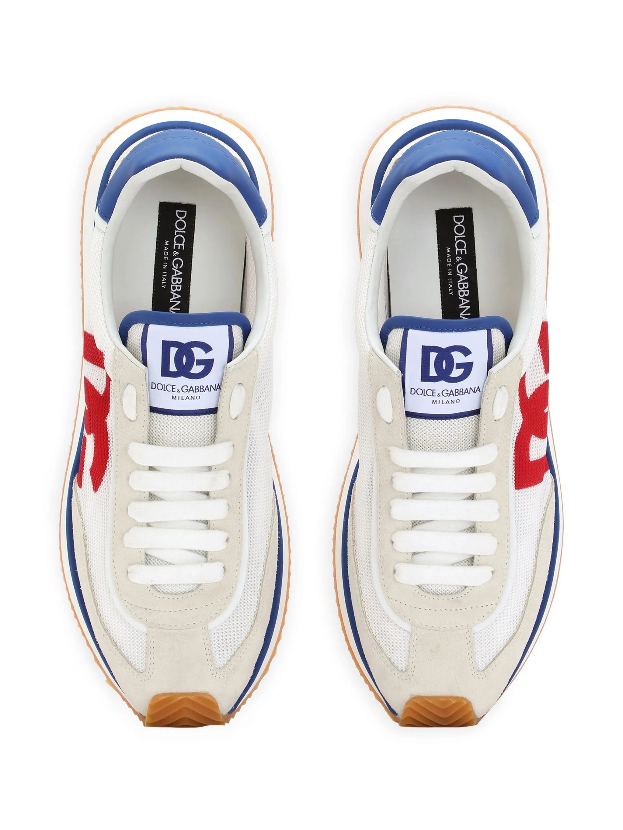 Dolce & Gabbana DG Cushion Mixed-material Sneakers - 4