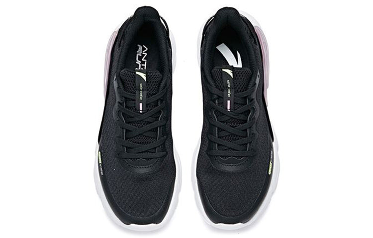 (WMNS) ANTA Running Series Sneakers 'Black Purple White' 122035565-1 - 4