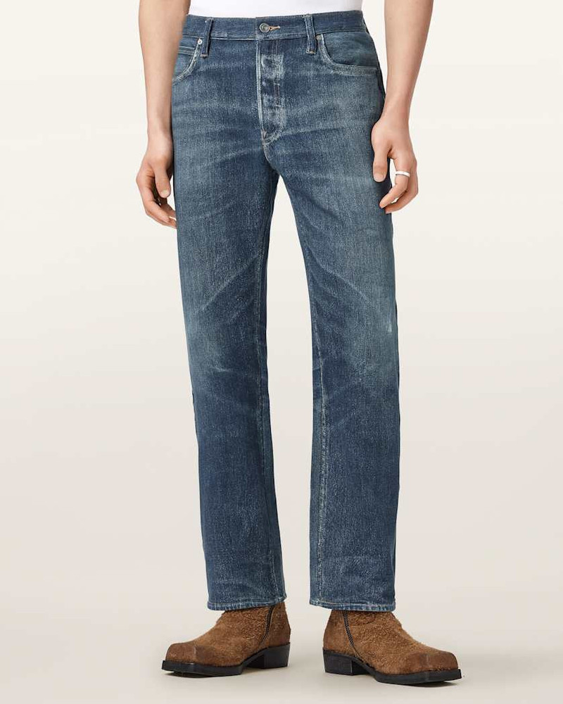 ALLSAINTS BEAD STRAIGHT LEG ILLUSION PANTS outlook