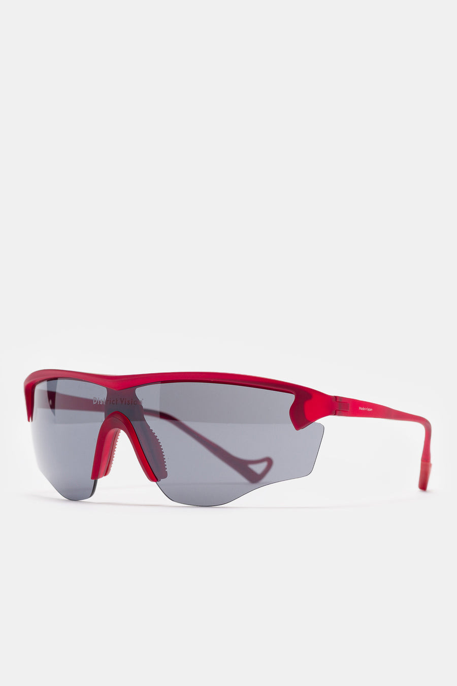 Junya Racer Sunglasses in Ruby/D+ Onyx Mirror - 2
