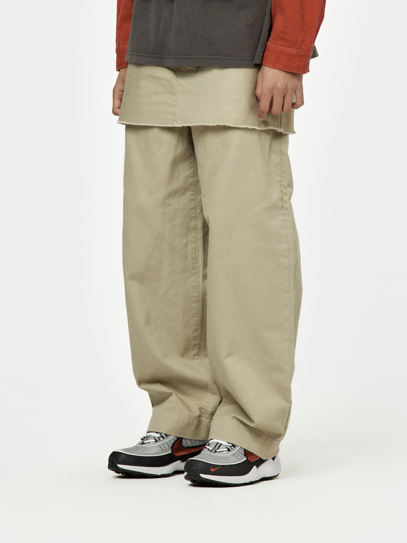 Kapital CHINO TAPERED SKIR-OUSER (BEIGE) outlook