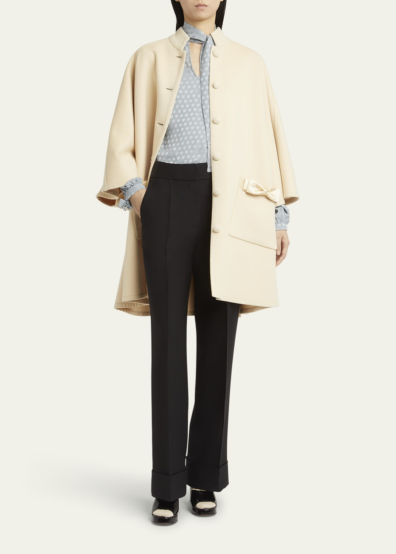 Valentino Crepe Couture Trousers outlook