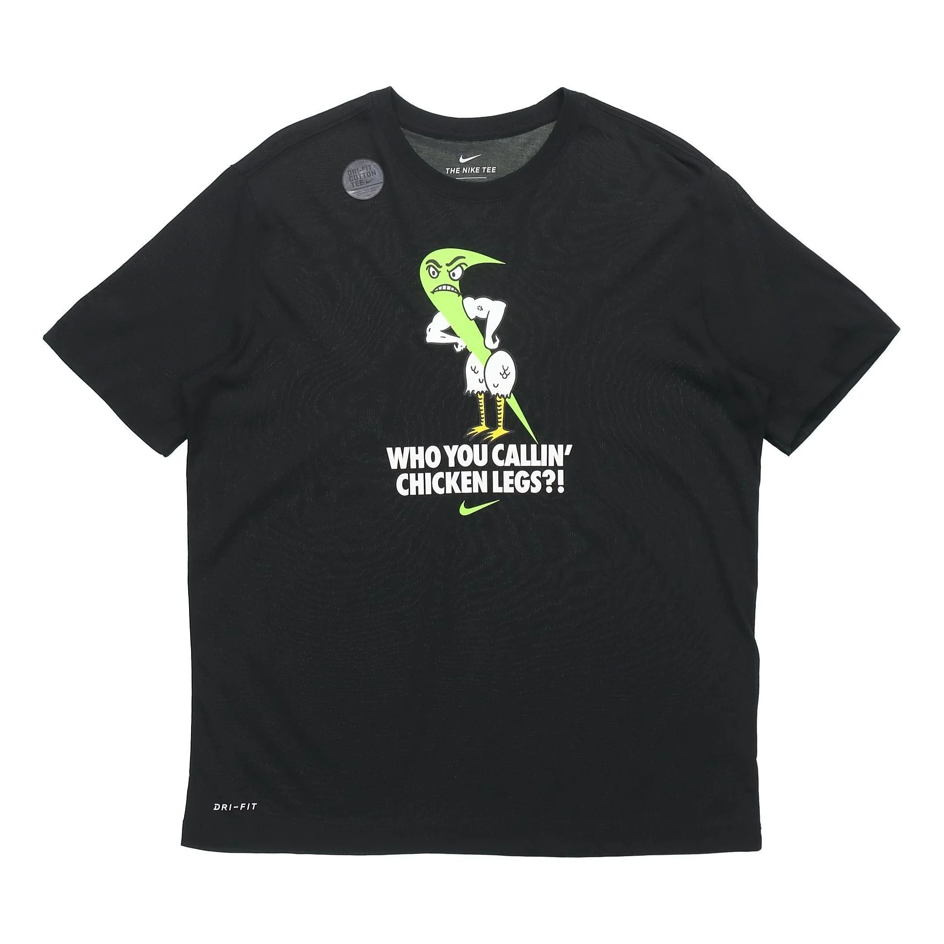 Nike Dri-FIT Logo Printing Quick-dry Sports Male Black DA1797-010 - 1