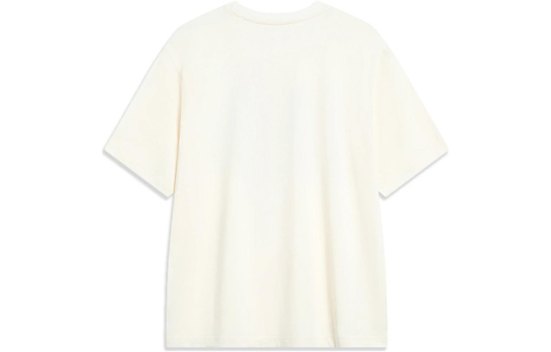 Li-Ning Li-Ning Anything Is Possible Logo T-shirt 'Beige Red' AHST857-5 outlook