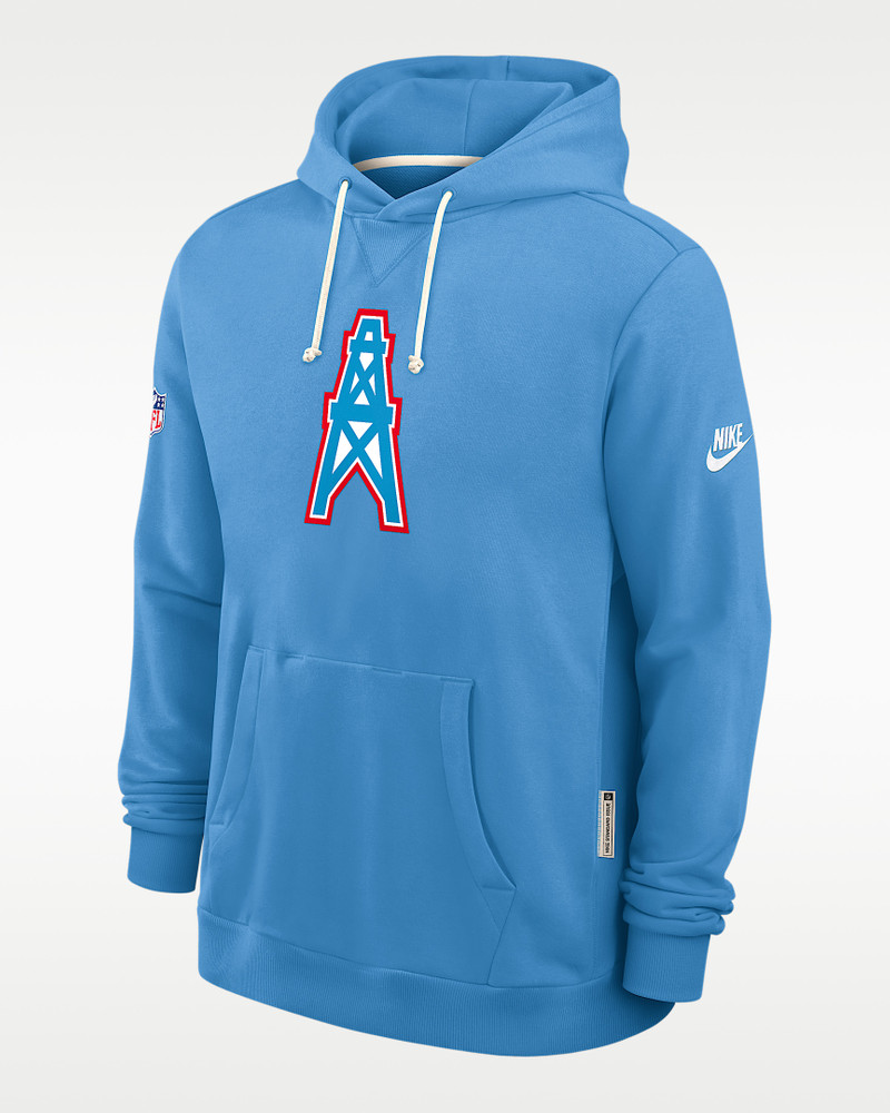 Tennessee Titans Alt Offensive Set Play Sideline Men's Nike Dri-FIT NFL Pullover Hoodie 1