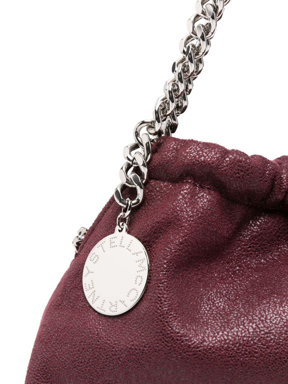 mini Falabella chain-trimmed drawstring tote bag - 4