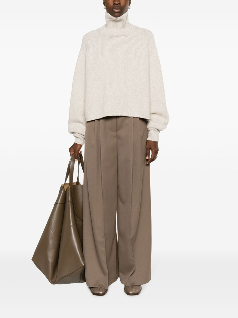 The Row Ehud ribbed-knit cashmere jumper outlook