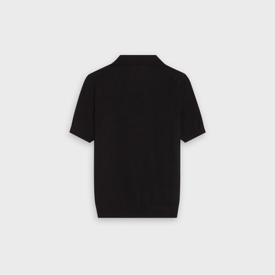 CELINE SHORT-SLEEVED POLO SHIRT IN MERINO WOOL outlook