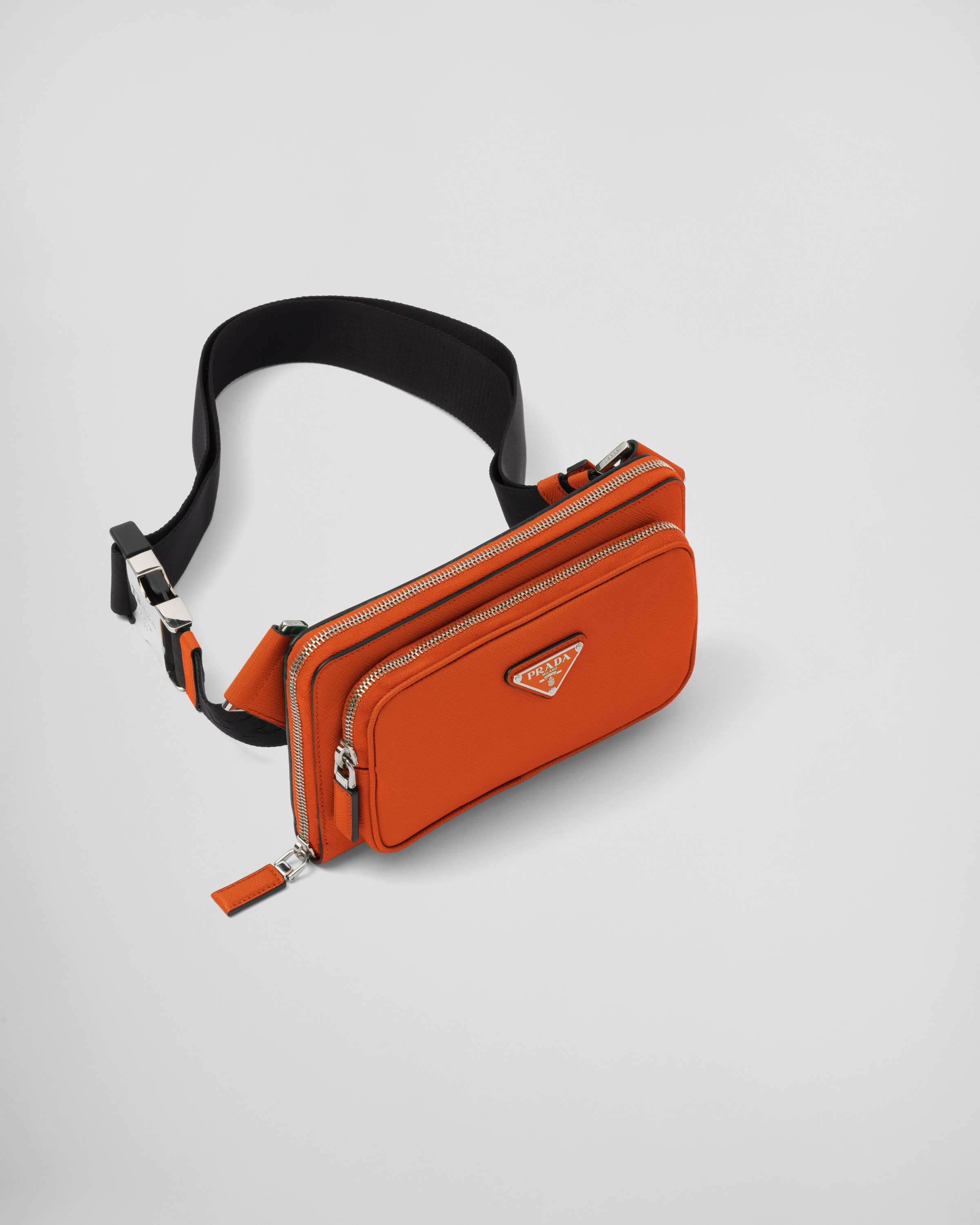 Saffiano leather belt bag - 3