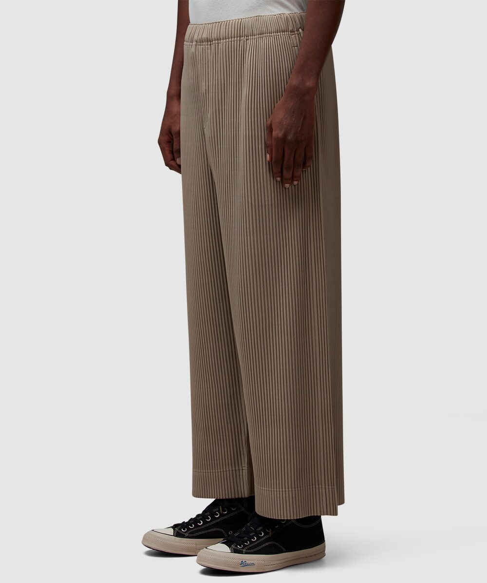 Pleats straight leg pant - 2