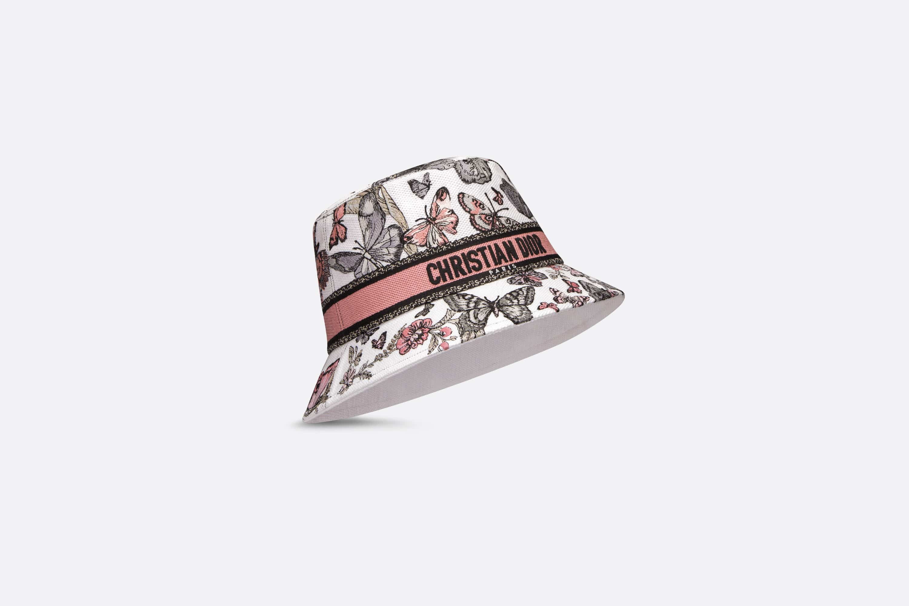 D-Bobby Toile de Jouy Mexico Small Brim Bucket Hat - 2