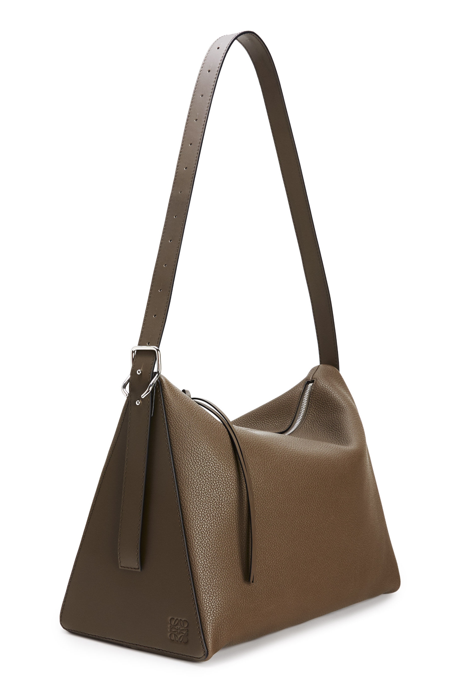 Large Berlingo bag in grained calfskin - 2