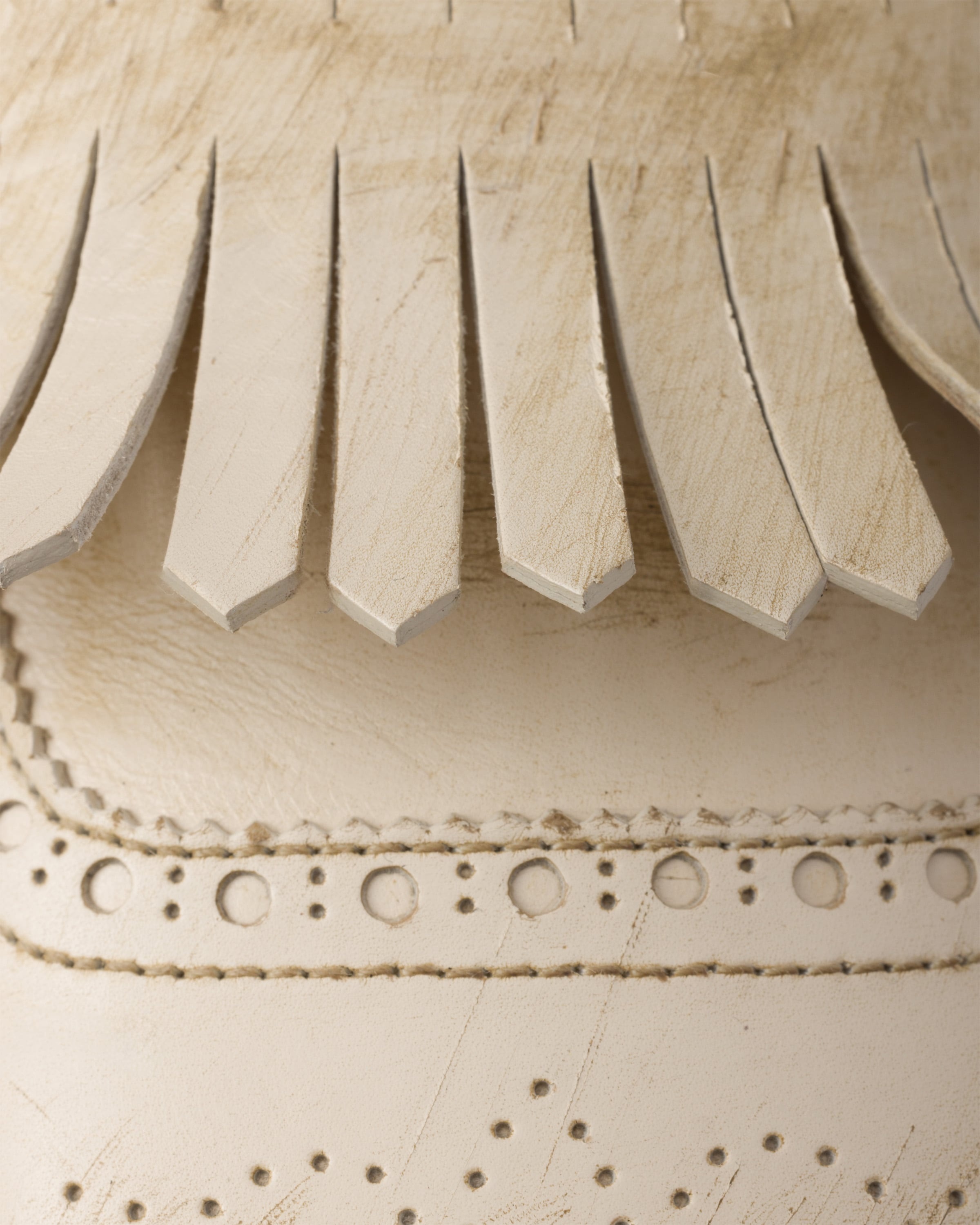 Shuffle fringed leather mules - 7