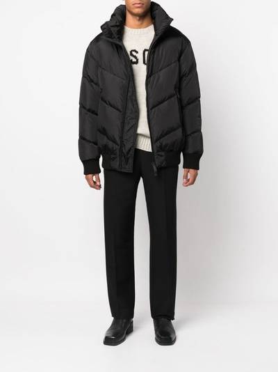 DSQUARED2 zipped-up padded coat outlook