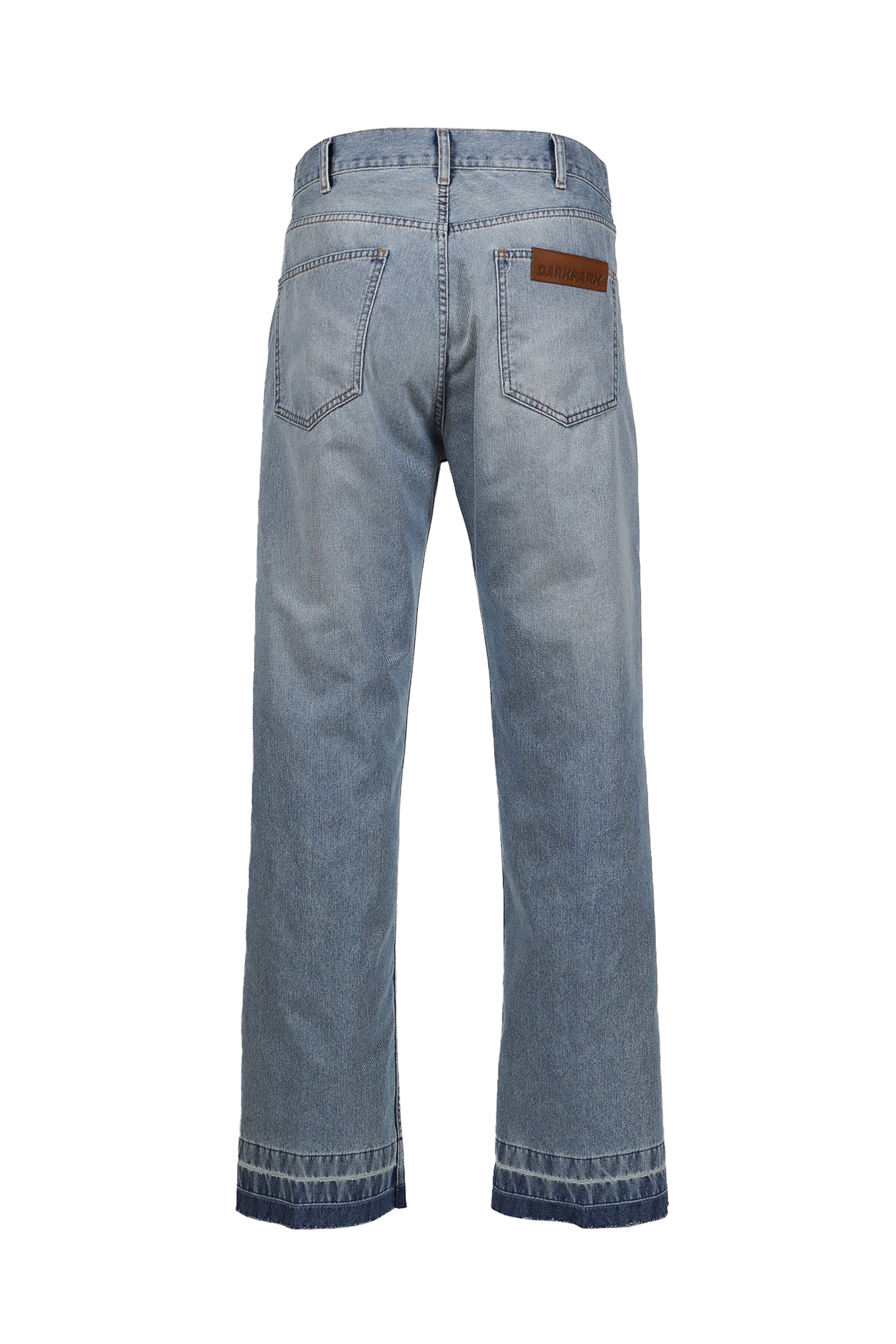 EDI - NYLON INFUSED CREASED STRAIGHT-LEG DENIM / MIAMI LIGHT - 2