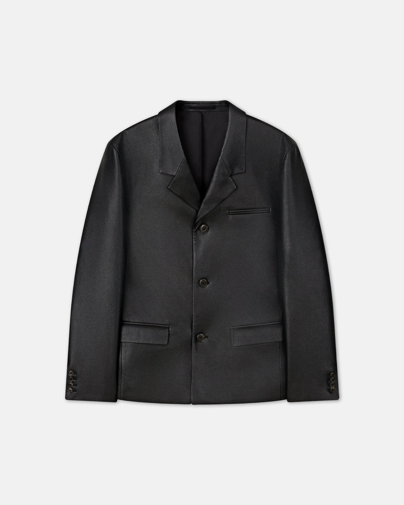 Regenerated Leather Blazer 1