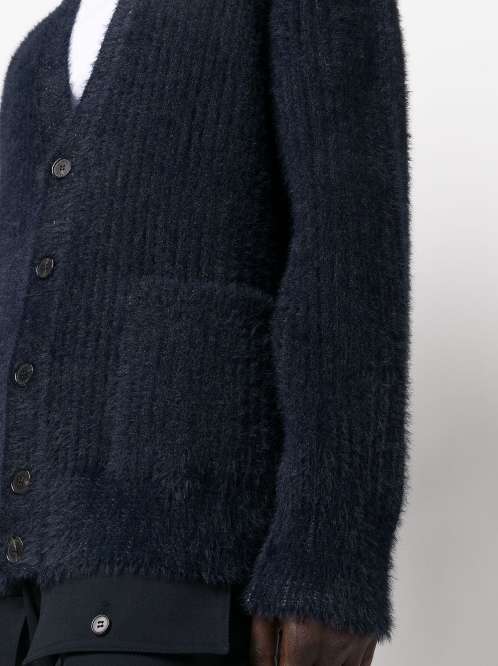 V-neck knitted cardigan - 5
