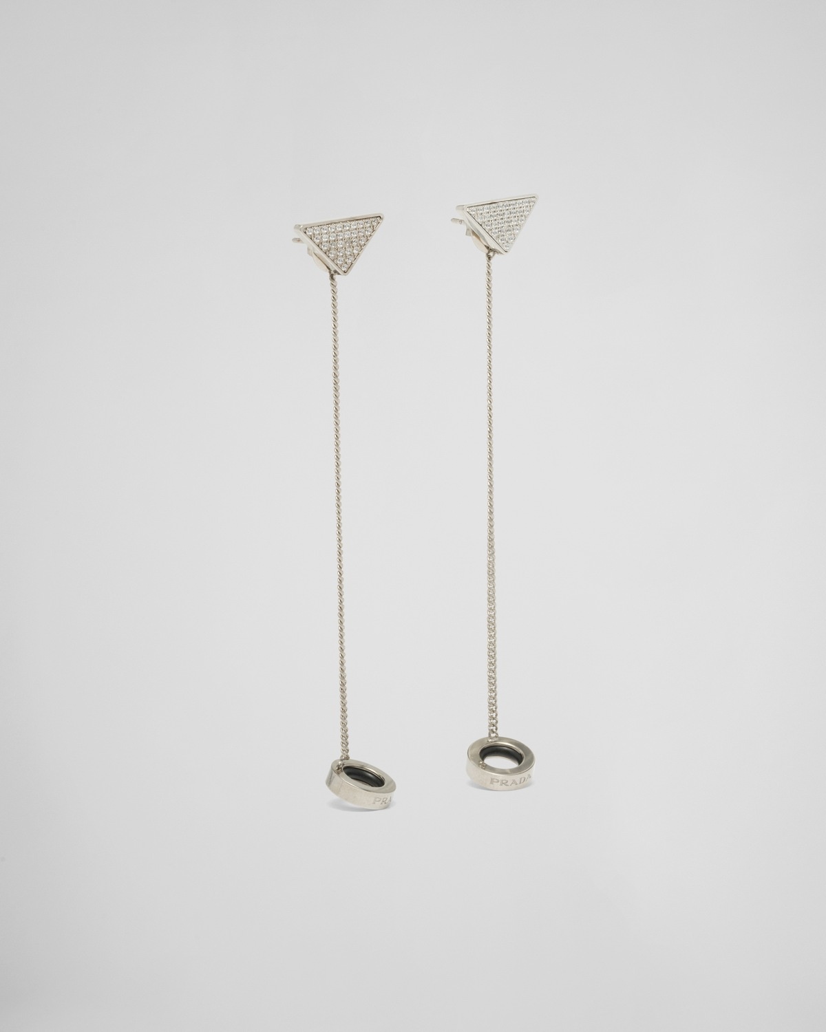 Crystal Logo Jewels AirPods's pendant earrings - 3