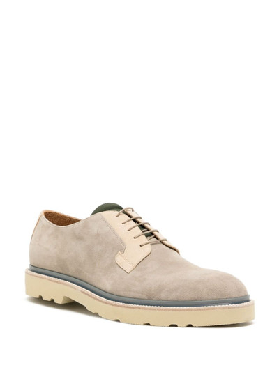 Paul Smith calf leather derby shoes outlook