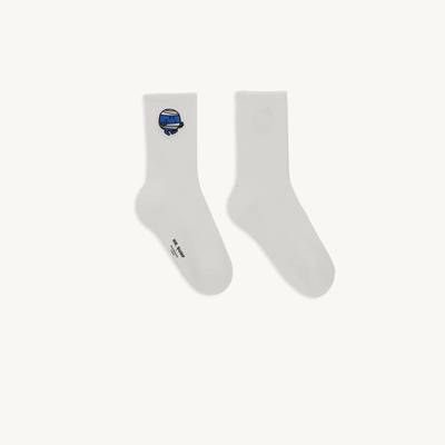 Sandro Cotton socks with patch outlook