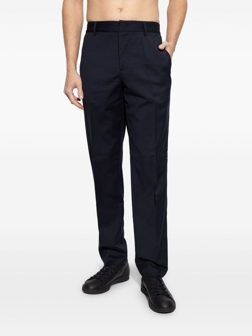 Wool chino trousers - 3