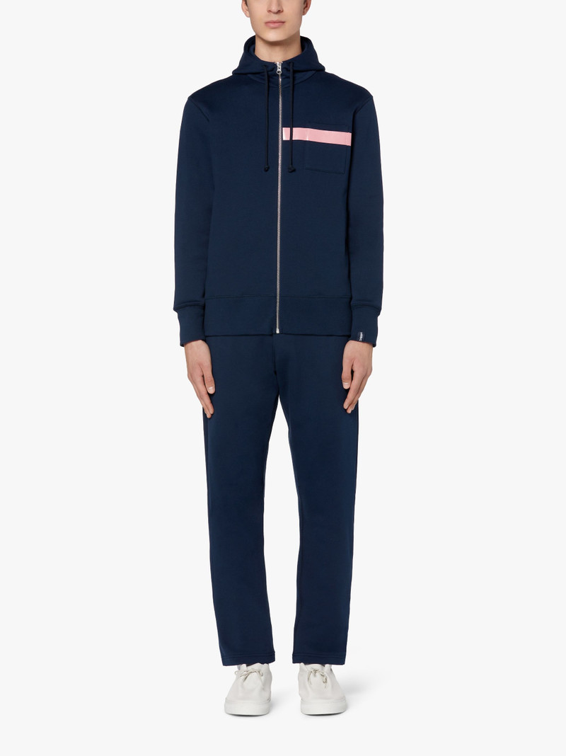 Mackintosh NAVY COTTON SWEATPANTS | GJM-209 outlook