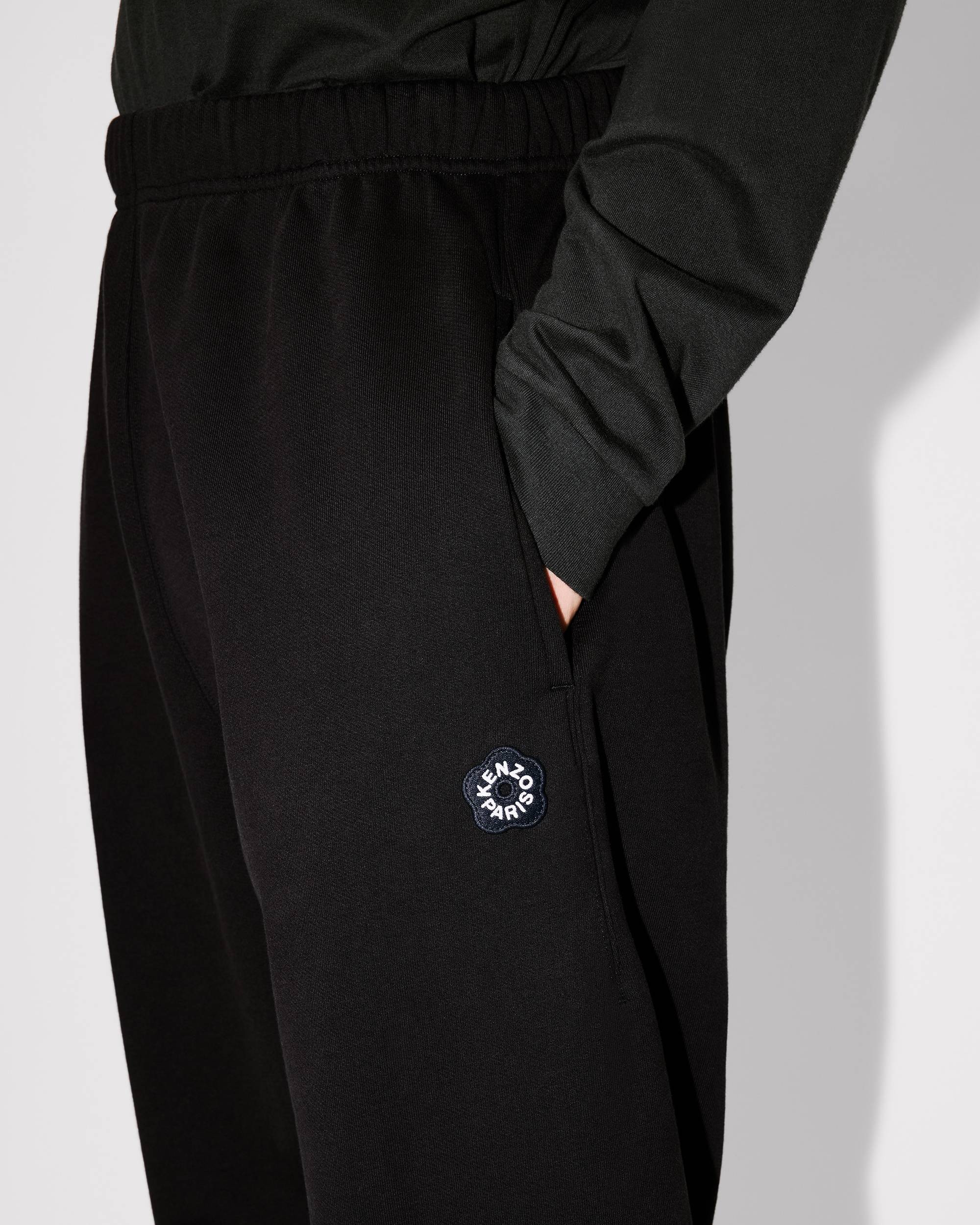 'Boke Flower 2.0' embroidered straight jogpants in cotton - 7