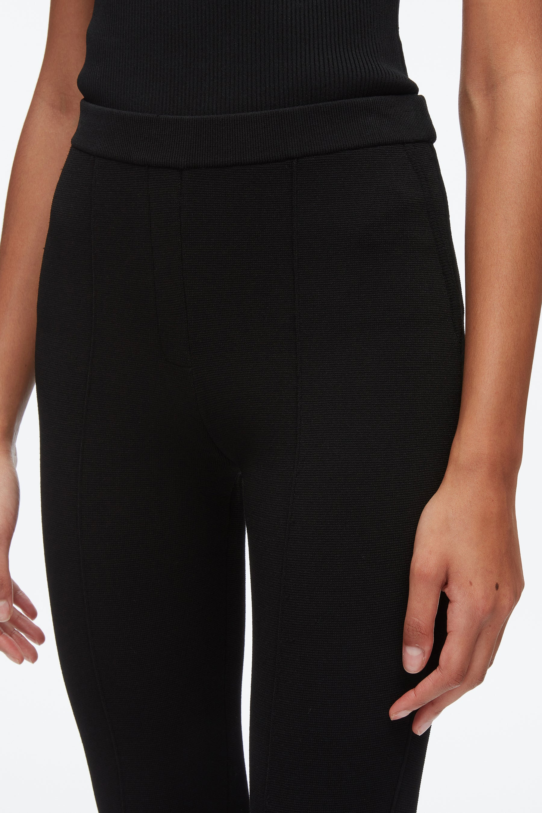 Compact Cropped Kickflare Pant - 7