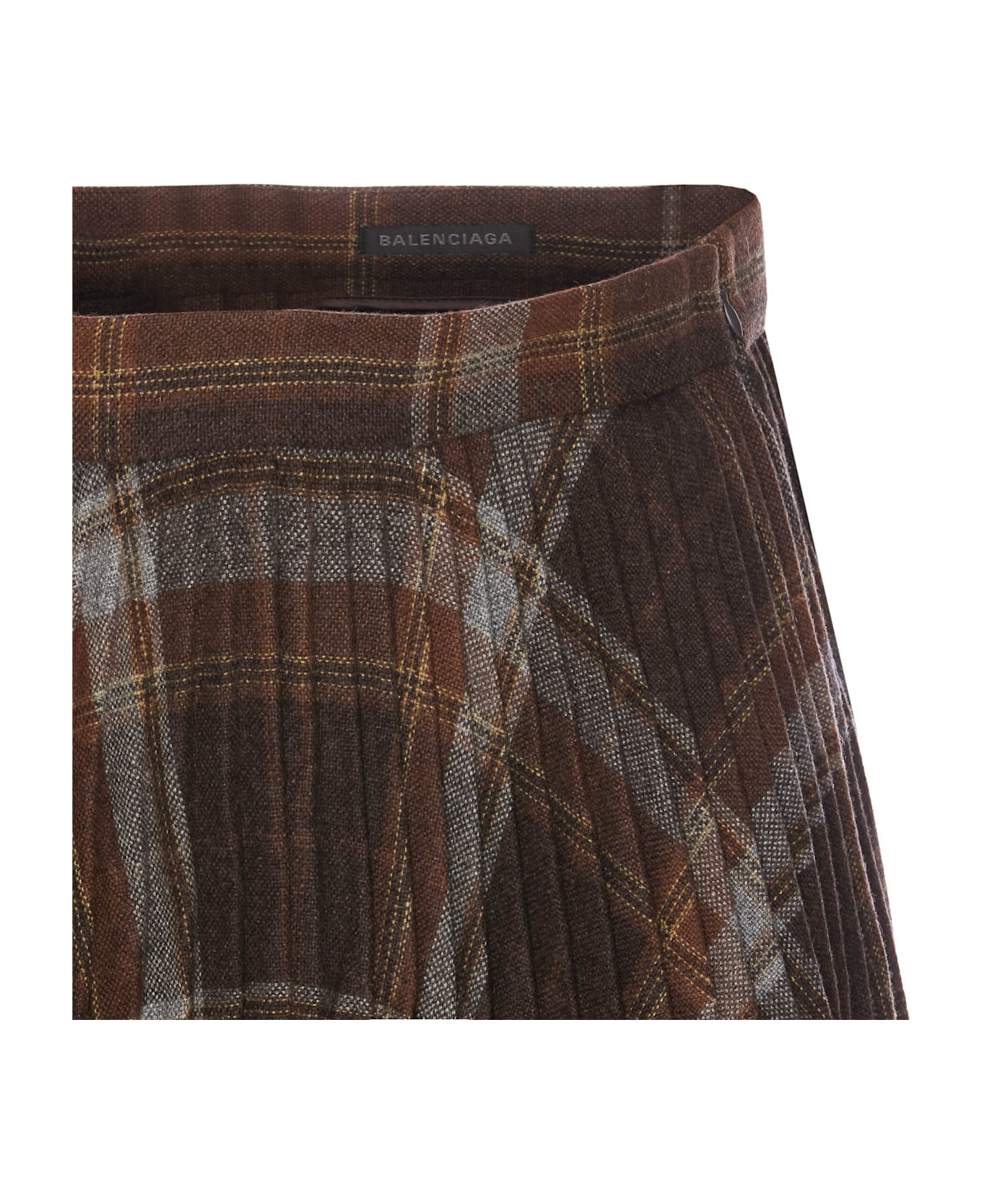 BALENCIAGA Creased Pleated Skirt | italist | REVERSIBLE