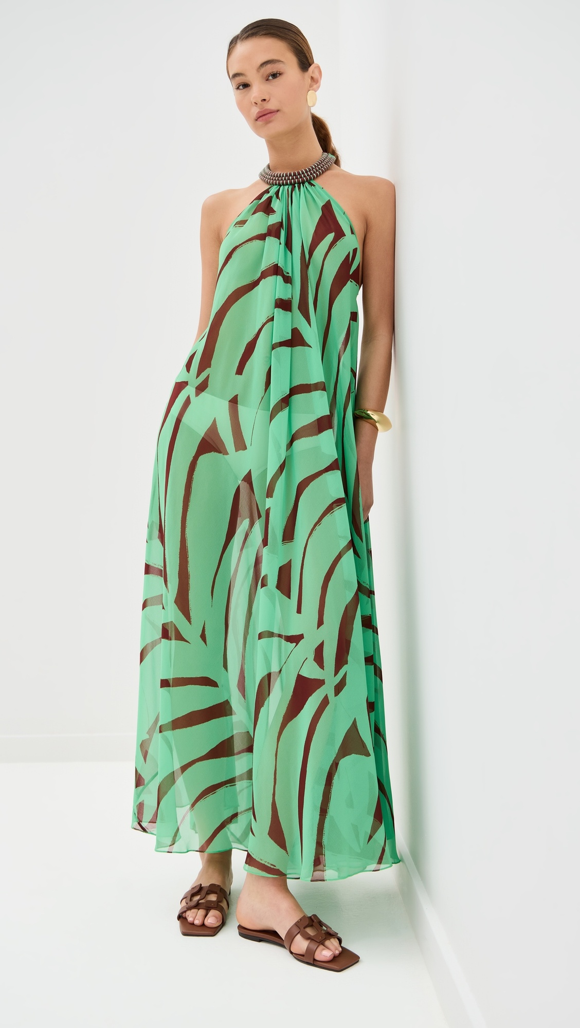 Tactile Winds Maxi Dress - 1