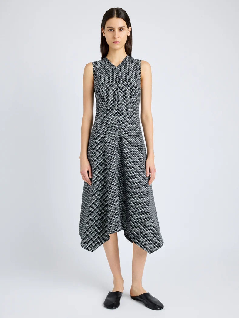 Layla Dress in Stretch Tailoring - 4