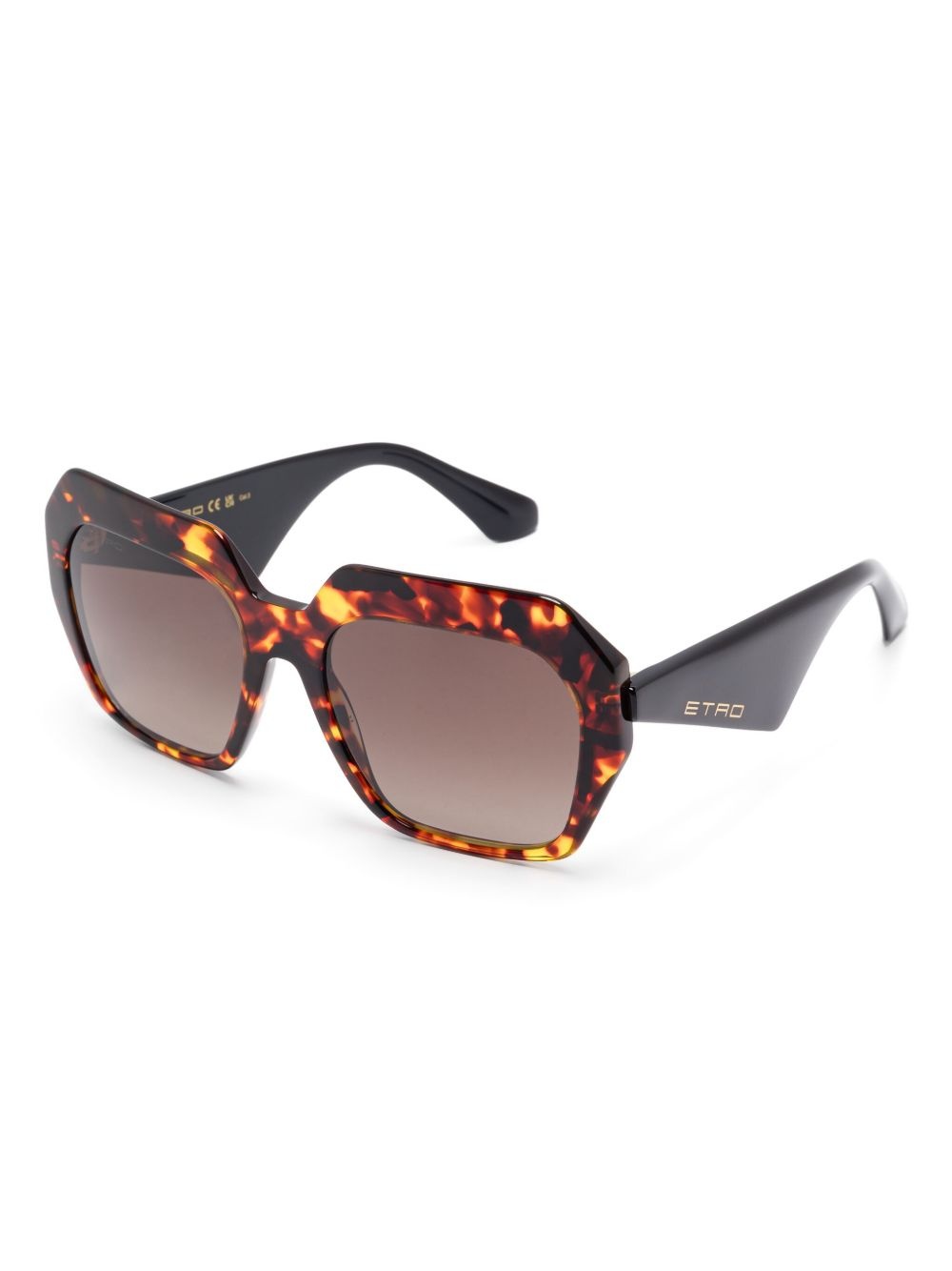 geometric-frame sunglasses - 2