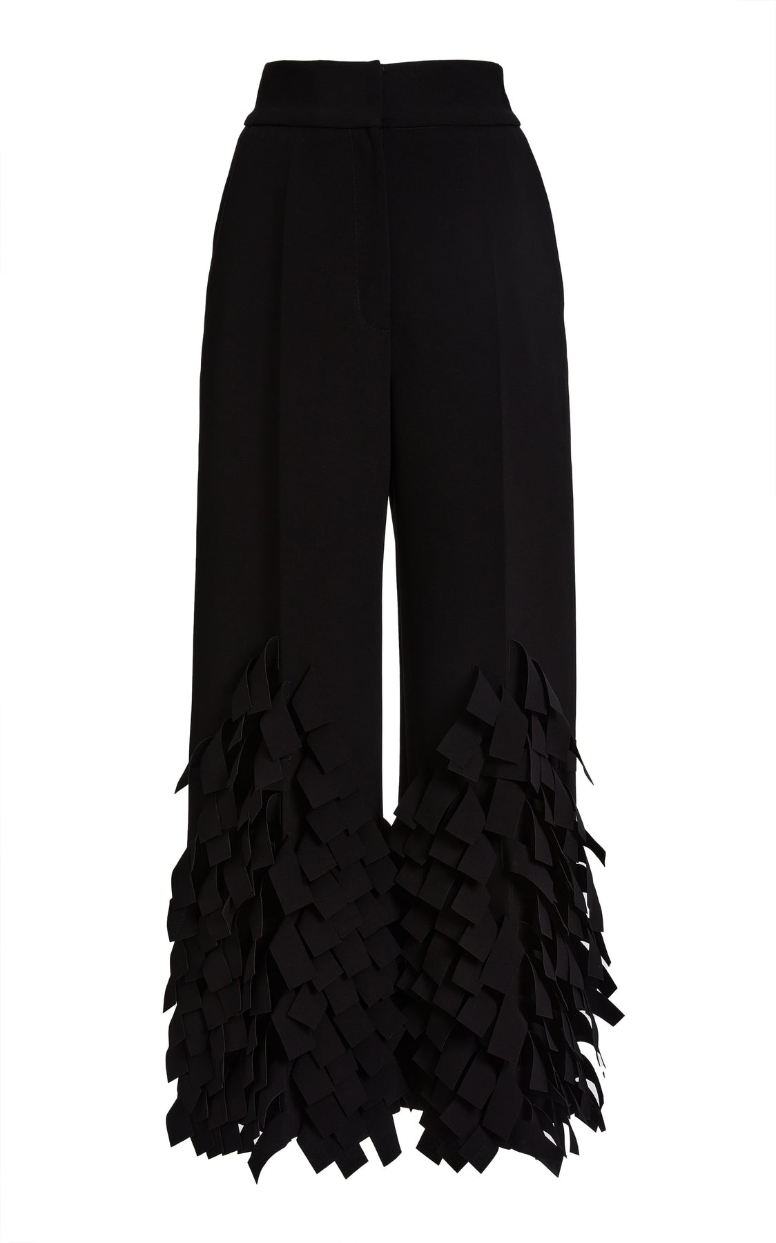 CULOTTES WITH RECTANGLE DETAIL BLACK - 7