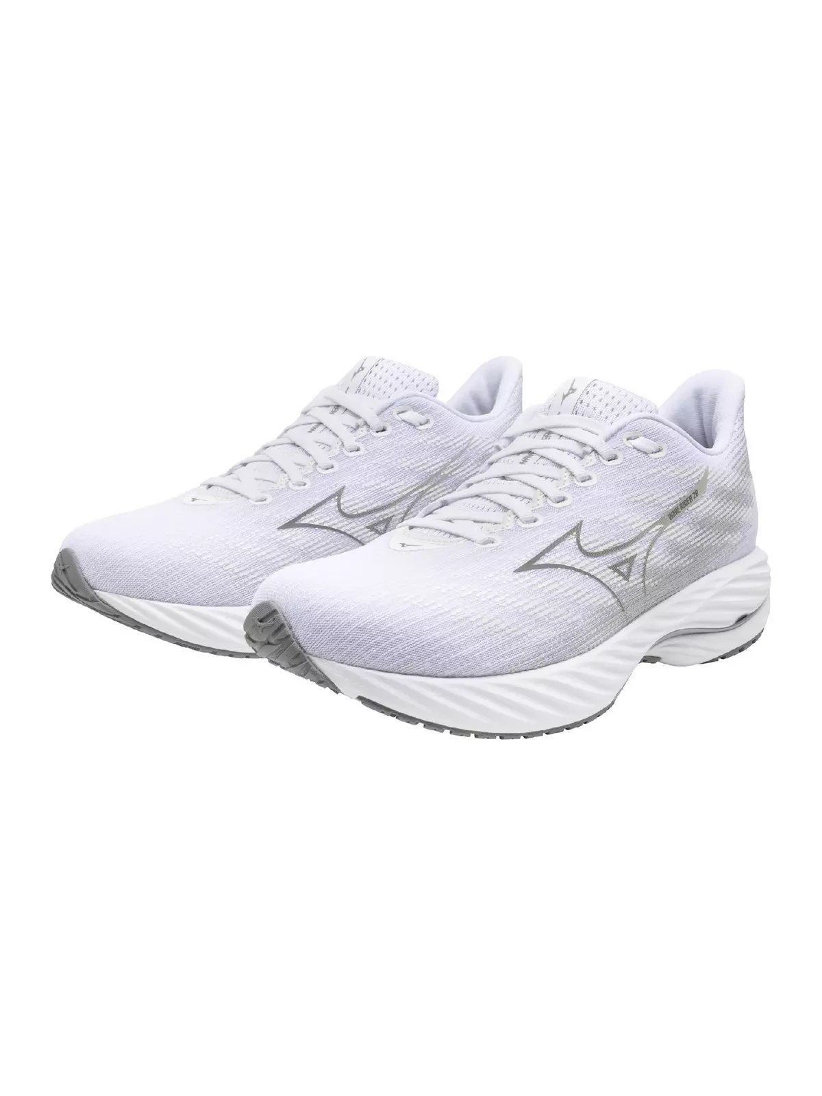 Wave Rider 28 "White/Ultimate Grey" Men's Running Shoe - 5