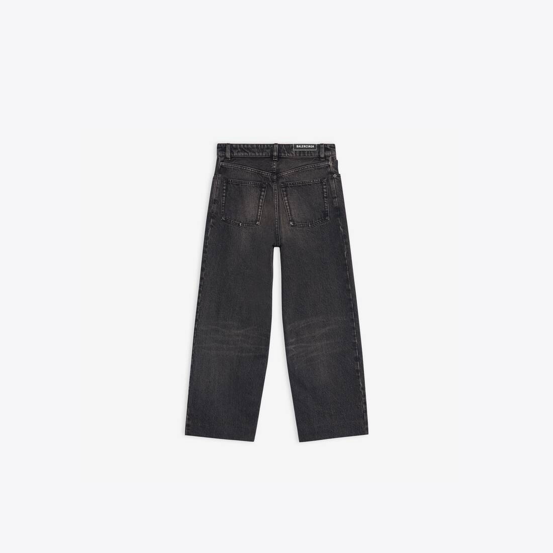 Women's Cropped Pants in Black - 2