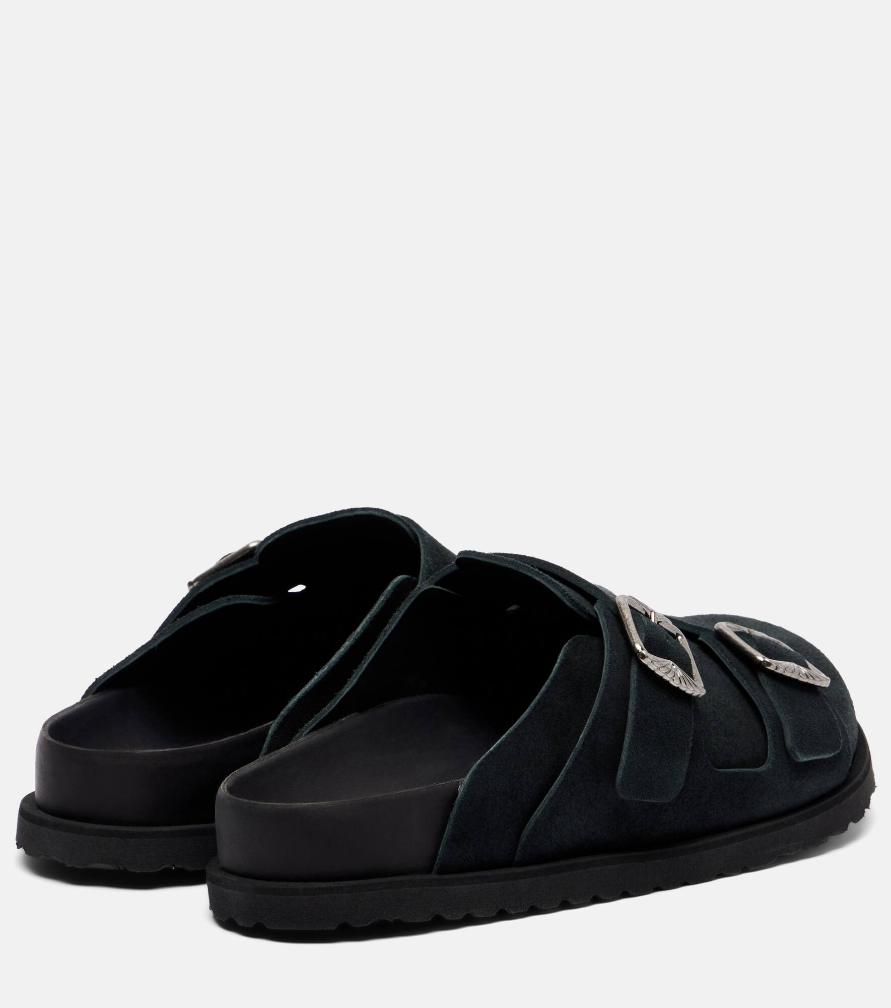 222 West suede clogs - 2