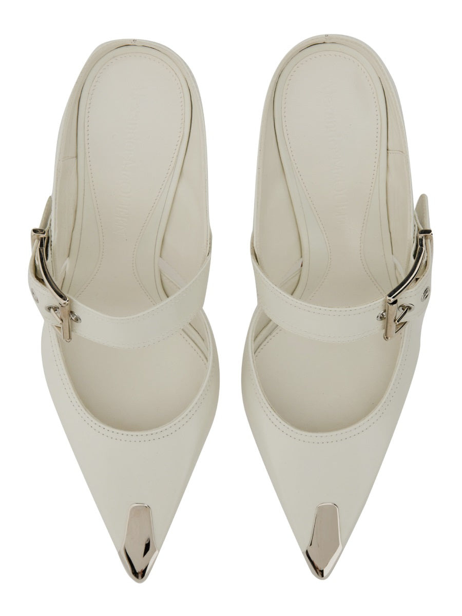 Alexander Mcqueen Women Punk Sandal With Buckle - 4