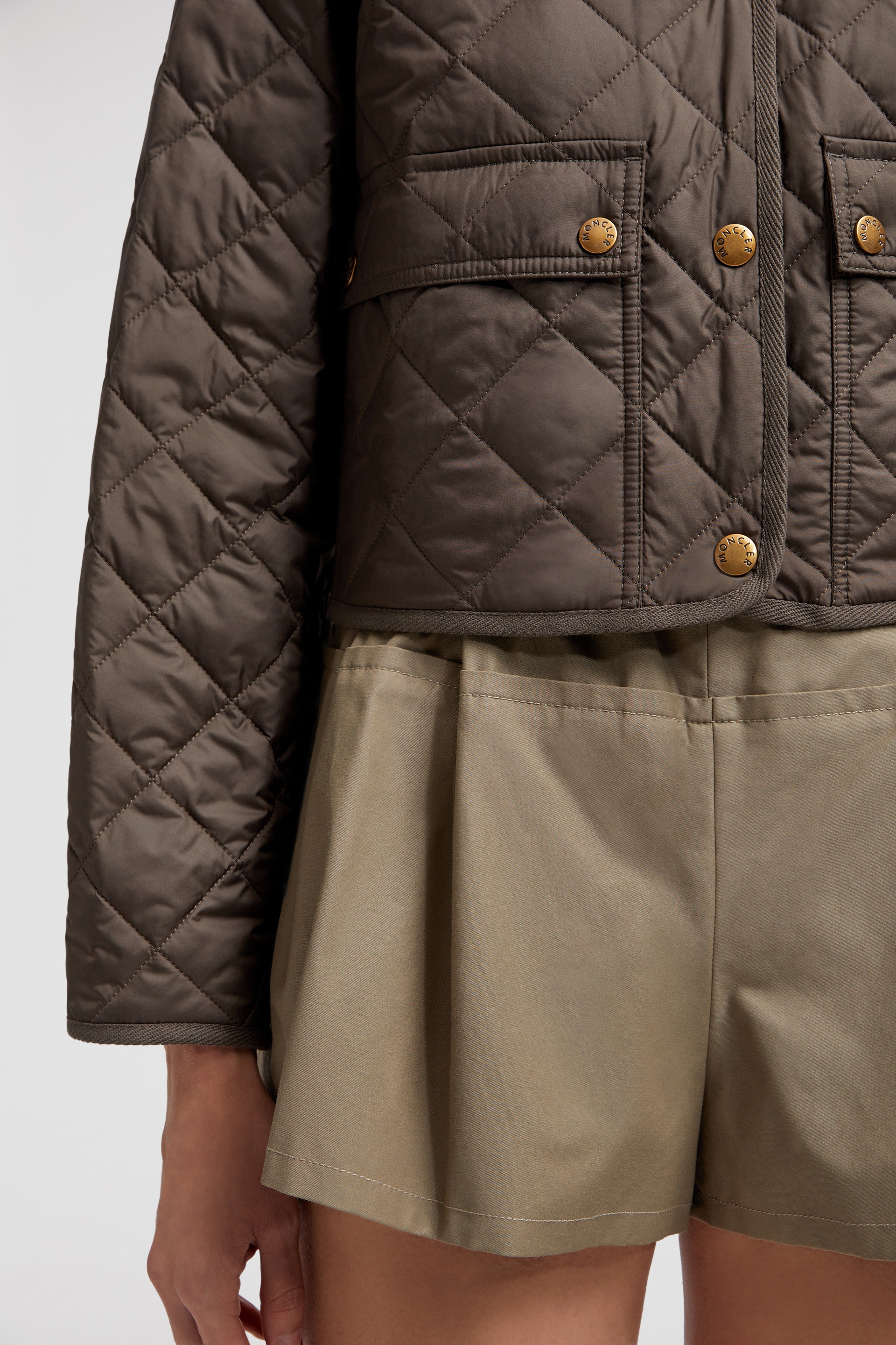 Chitre Diamond-Quilted Padded Shirt Jacket - 6
