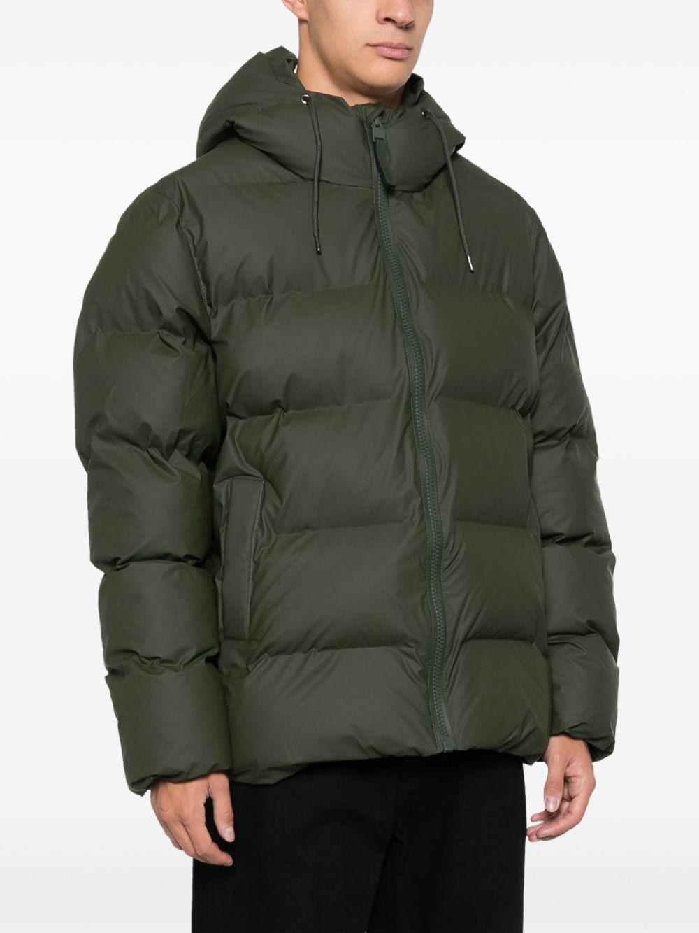 hooded padded jacket - 3