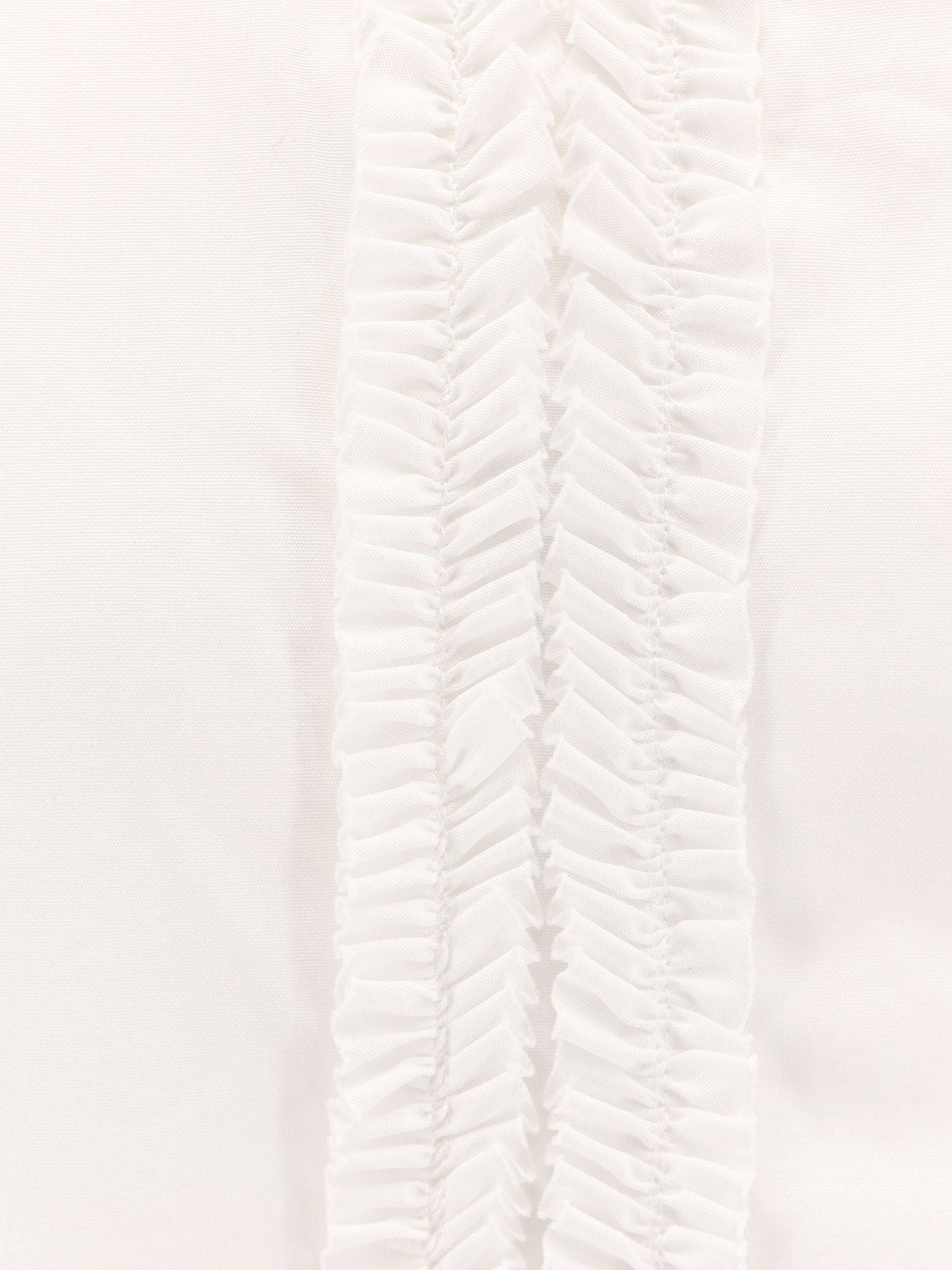 Aspesi Cotton Shirt With Ruffles - 3