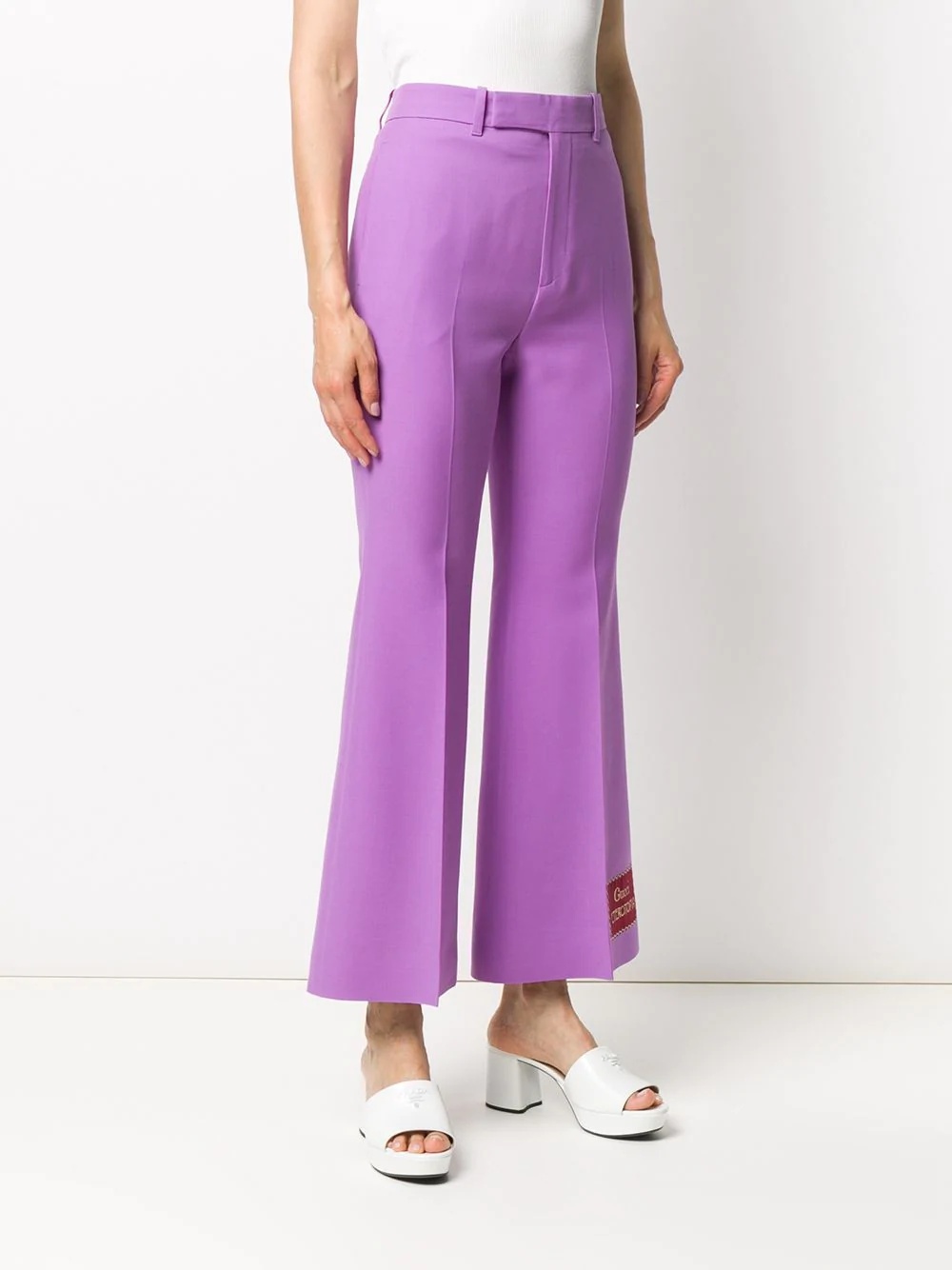 Gucci Eterotopia flared trousers - 3