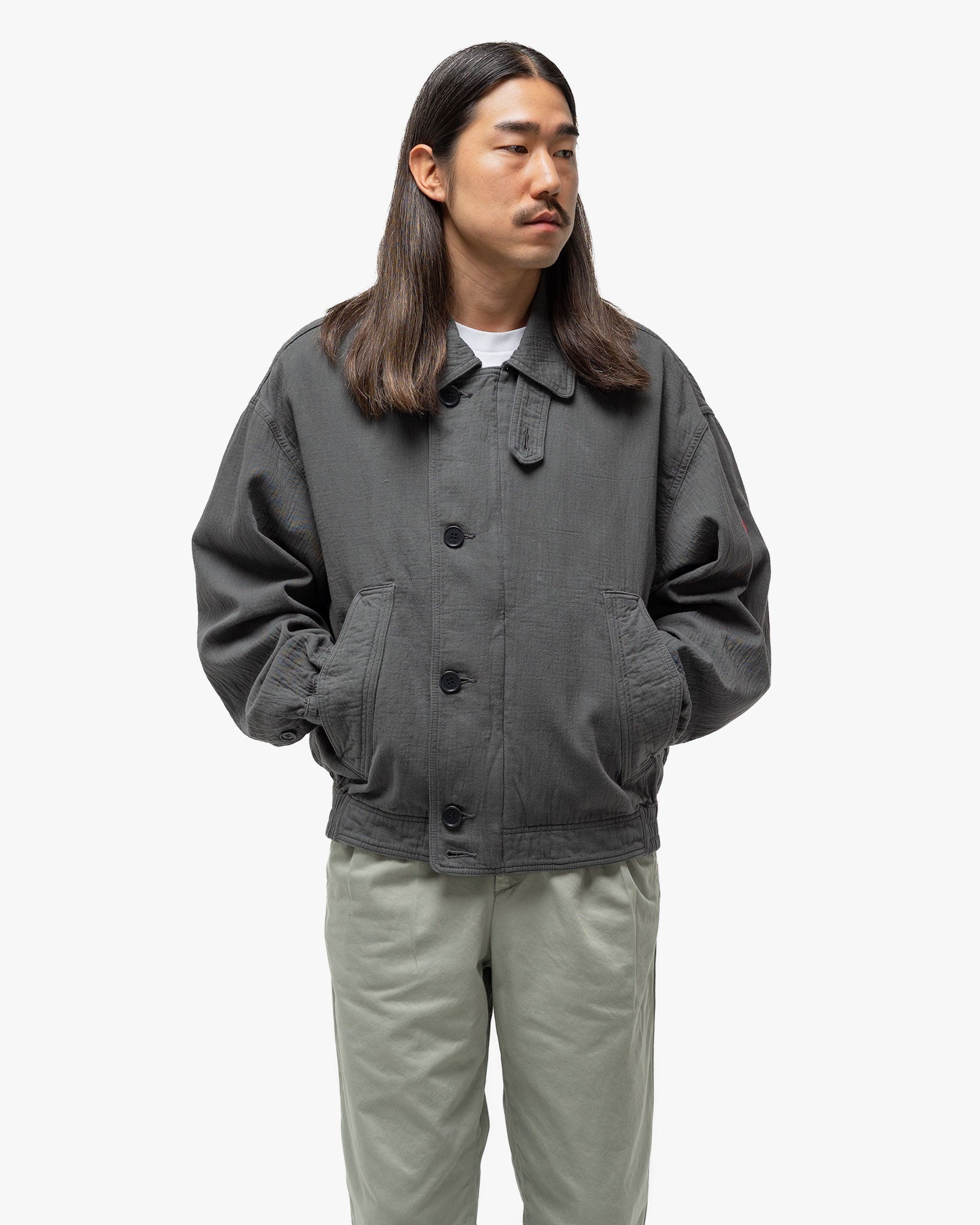 Cav Empt Soft Cotton Zip Jacket | REVERSIBLE